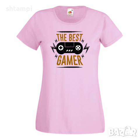 Дамска тениска The Best Gamer, снимка 8 - Тениски - 36192919
