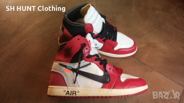 Off-White × Nike Air Jordan 1 Retro High The Ten "Chicago" AA3834-101 Размер EUR 44/UK 9 41-14-S