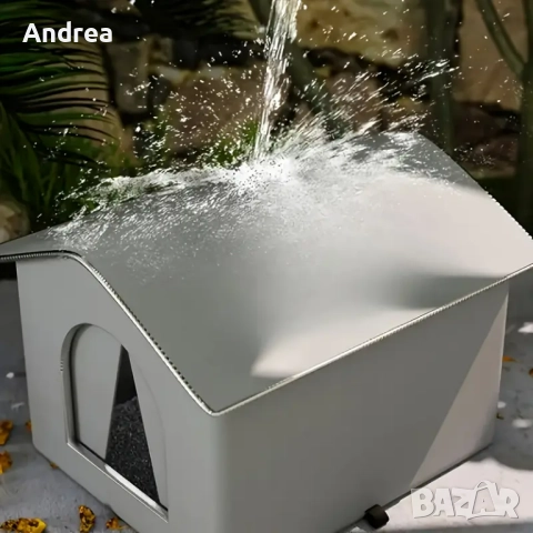 Непромокаема къща за кучета и котки подходяща за открито и закрито, снимка 2 - Други животни - 51954838