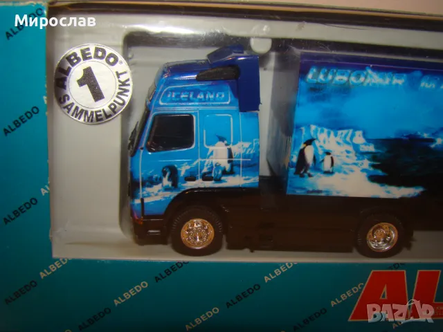 ALBEDO H0 1/87 VOLVO FH 12 TIR ТИР КАМИОН МОДЕЛ КОЛИЧКА, снимка 2 - Колекции - 48408611