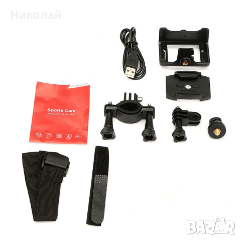 Action Camera/Екшън камера аналог на GoPro, снимка 13 - Камери - 16050681