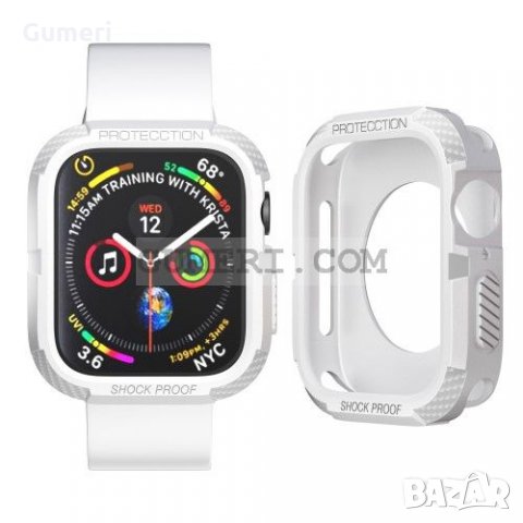 Apple Watch Series 7 41mm - Силиконов калъф, снимка 10 - Аксесоари за Apple - 35929515