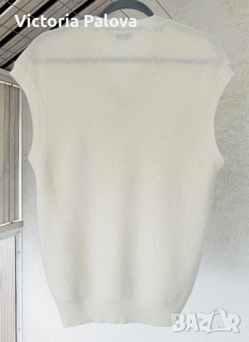 Скъп красив кашмирен пуловер без ръкави CLOSED, снимка 8 - Корсети, бюстиета, топове - 53343736