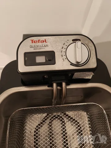 Фритюрник Tefal Oleoclean Pro Inox & Design FR804015, снимка 2 - Фритюрници - 55842943