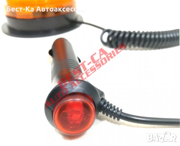 LED aварийна лампа маяк 48 диода DC10-30V пътна помощ, автомобили със специално предназначение, извъ, снимка 4 - Аксесоари и консумативи - 33860187