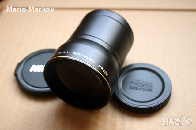 Nikon 1.5x Tele Converter TC-E15ED с мек калъф, произведен в Япония. В отлично състояние!, снимка 1