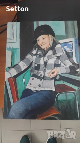 Картина подписана