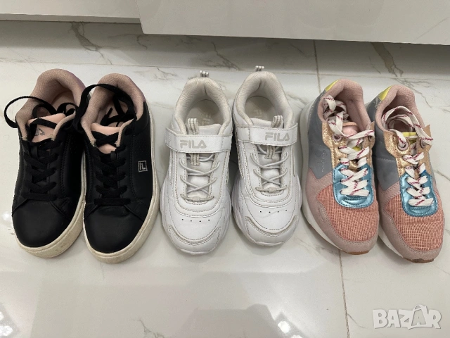 3 чифта детски обувки за момиче 33 номер