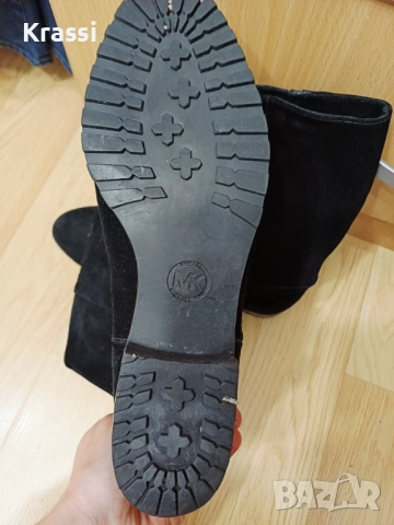 Черни боти Michael Kors  39, снимка 4 - Дамски боти - 52954232