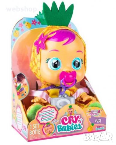 ПЛАЧЕЩА КУКЛА / ПЛАЧЕЩО БЕБЕ СЪС СЪЛЗИ IMC TOYS CRY BABIES, снимка 8 - Кукли - 35938696