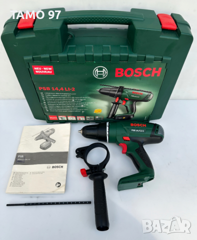 BOSCH PSB 14,4 Li-2 - Ударен винтоверт 14.4V неразличим от нов!