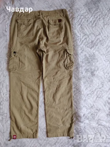 ALPHA INDUSTRIES - мъжки карго панталон, размер 36/XL, снимка 9 - Панталони - 55844429