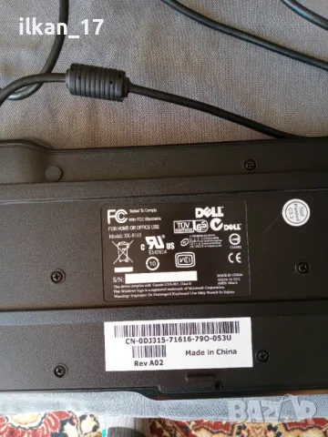 Клавиатура DELL SK-8115 Оригонална внос Германия в отлично състояние!, снимка 3 - Клавиатури и мишки - 49411085