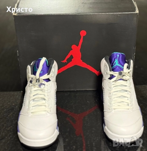 Мъжки маратонки Air Jordan 5 Retro OG “Grape”