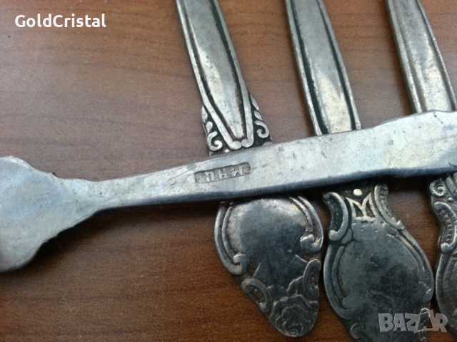 стари руски лъжички мнц, снимка 3 - Антикварни и старинни предмети - 36332400