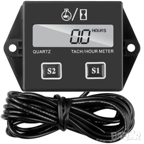 Моточасовник / Брояч на моточасове / Тахометър / Оборотомер, снимка 2 - Аксесоари и консумативи - 41426962