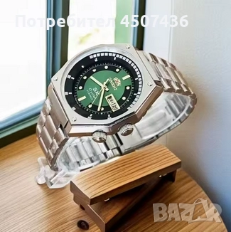 ORIENT напълно автоматичен механичен часовник, ден от седмицата, дата