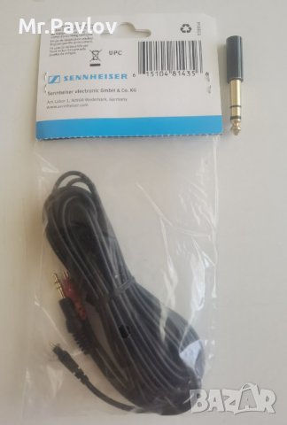 Кабел за слушалки Sennheiser HD600 / HD650 / HD660s / HD580 / HD565 / HD545, снимка 2 - Слушалки и портативни колонки - 41496914