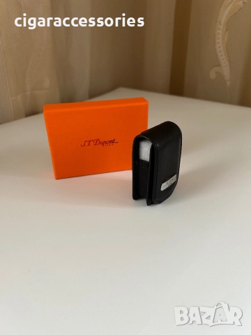 S.T. Dupont Ligne 2 – оригинален кожен калъф за запалка, снимка 2 - Табакери - 52455416