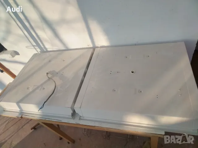 Осветително тяло за пури 4x60см, за вграждане в растерен таван, бяло тяло, алуминиев отражател. Напъ, снимка 4 - Лампи за таван - 49044360