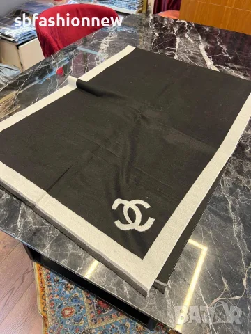 Chanel Celine Loewe Fendi кашмирени шалове, снимка 2 - Шалове - 56116067