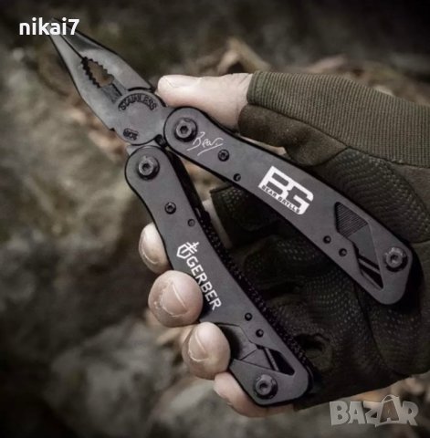 мултитул 121 Survivor Gerrber  клещи авариен инструмент за оцеляване, снимка 8 - Ножове - 42099824