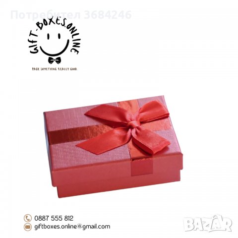 Опаковъчна подаръчна кутия за комплект бижута,аксесоар или малък дар, снимка 2 - Други - 40147776