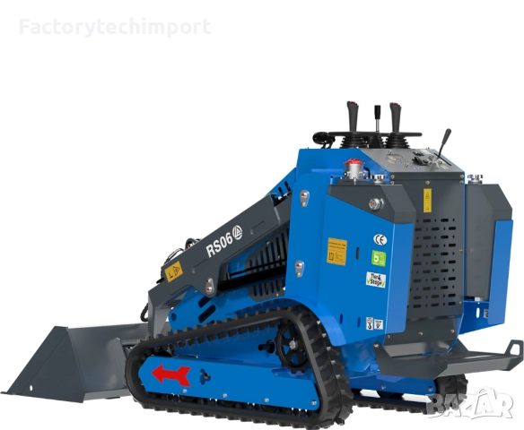 Мини товарач RIPPA RS06 – KUBOTA 3 цилиндъра (24.4 к.с) водно охлаждане, снимка 3 - Индустриална техника - 52720517