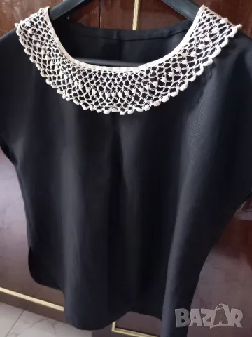 туника с плетена якичка, снимка 1