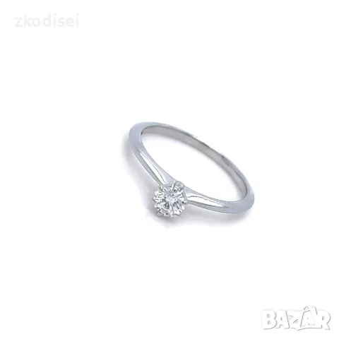 Златен дамски пръстен с диамант 0,29Ct. чистота:SI размер:53 модел:42928-1