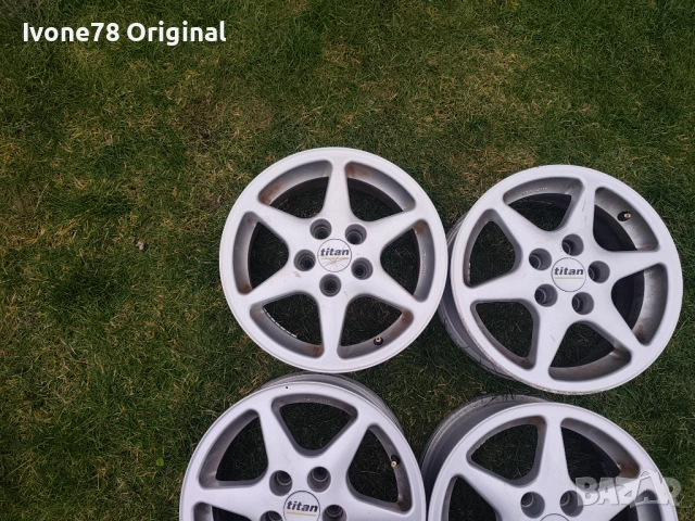 ПРОМОЦИЯ АЛУМИНИЕВИ ДЖАНТИ за VW SKODA SEAT 5x100 14 цола.Отлично състояние., снимка 4 - Гуми и джанти - 53726696