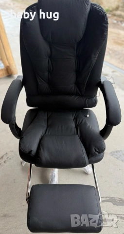 Ергономичен офис стол с масаж, снимка 7 - Столове за офис - 53357177