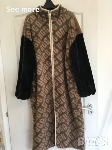 UGG Australia Sherpa дамско ефектно палто М, снимка 14 - Палта, манта - 53178132