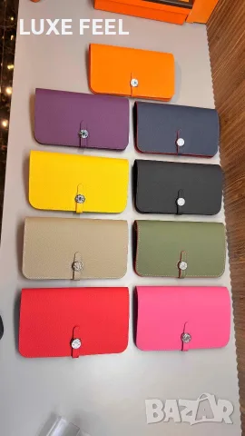 Hermes ✨ Естествена Кожа ✨ Дамски Портмонета , снимка 11 - Портфейли, портмонета - 55728748