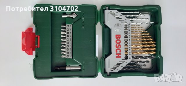 Bosch комплект X-line Titanium свредла и накрайници 30 части, 2607019324, снимка 3 - Куфари с инструменти - 34016234