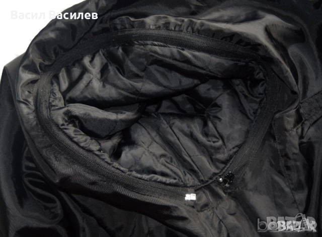Мъжко зимно яке с качулка черно с подвижна подплата, яка и ръкави, снимка 5 - Якета - 51934210