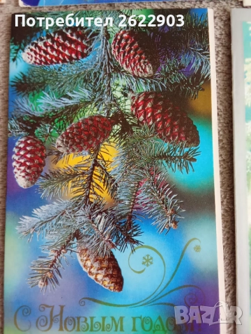 Руски новогодишни картички(1), снимка 8 - Колекции - 52412568