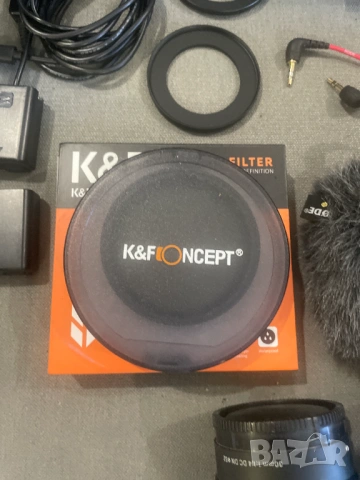 K&F CONCEPT 67mm 52mm 49mm Variable Fader ND Filter ND2-ND32 NO X Spot филтър за фотоапарат