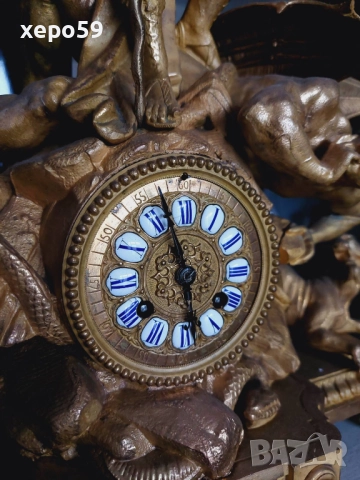 Френски каминни часовници-цени 1500 до 4500 евро, снимка 9 - Антикварни и старинни предмети - 52307844