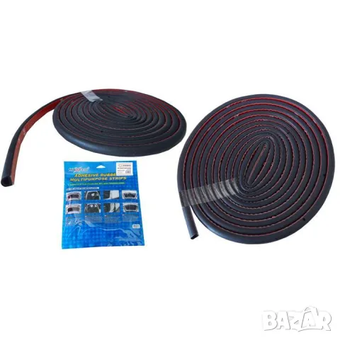 Гумено уплътнение за автомобилна врата 10 mm x 3 m