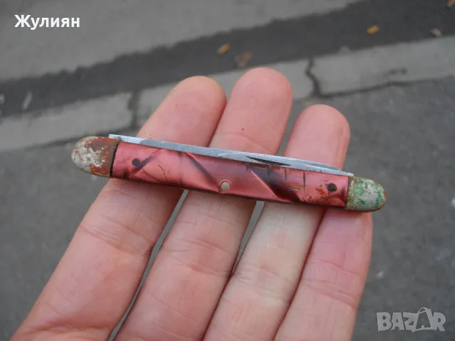 КОЛЕКЦИОНЕРСКО ДЖОБНО НОЖЧЕ ПЕТКО ДЕНЕВ , снимка 5 - Антикварни и старинни предмети - 48631277