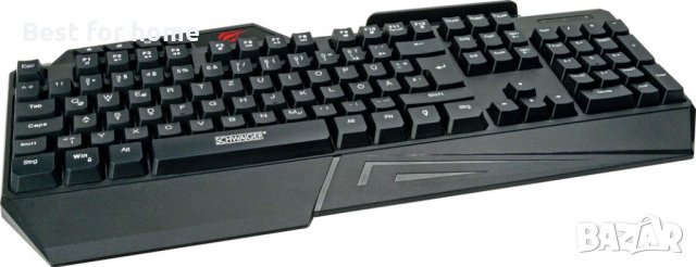 Геймърска клавиатура SCHWAIGER Gaming Tastatur GT108, RGB подсветка, снимка 5 - Клавиатури и мишки - 35948201