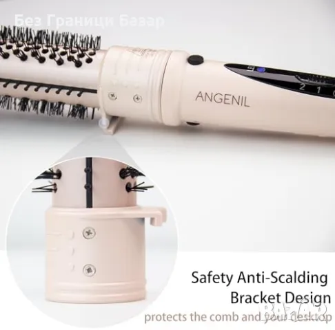 Нова Термочетка за Коса – Къдрици и Обем за Секунди, Професионален Стайлинг, снимка 9 - Други - 49439417