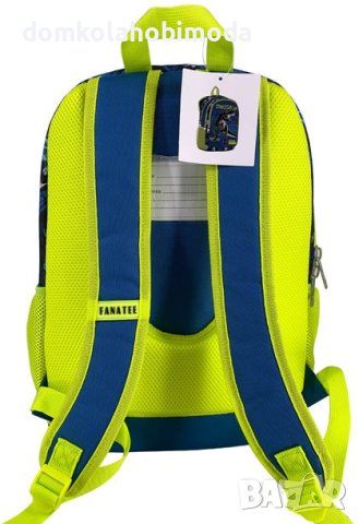 Ученическа раница динозаври, 2 отделения и три джоба. 33х15х42 см, снимка 3 - Ученически пособия, канцеларски материали - 41812008