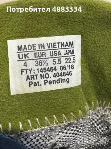 Туристически обувки Salomon Gore Tex., снимка 4 - Маратонки - 55848549