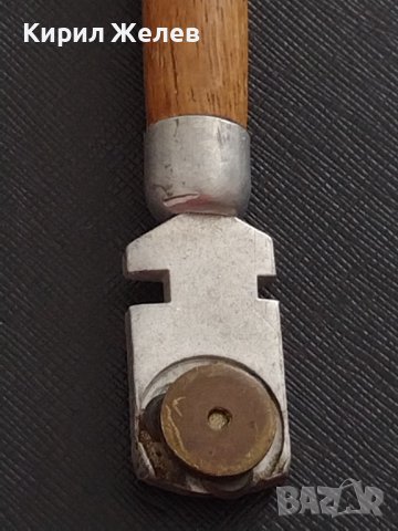 Стар елмаз от соца качествена изработка дървена дръжка за КОЛЕКЦИЯ ДЕКОРАЦИЯ БИТОВ КЪТ 38353, снимка 2 - Други ценни предмети - 41082004