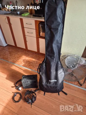 Усилвател за електрическа китара + Слушалки, снимка 3 - Китари - 50180382