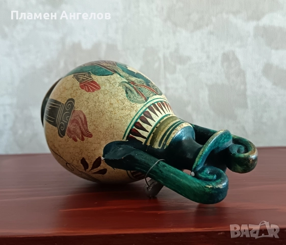 Древногръцка ваза, амфора-сувенир. , снимка 7 - Вази - 52916850