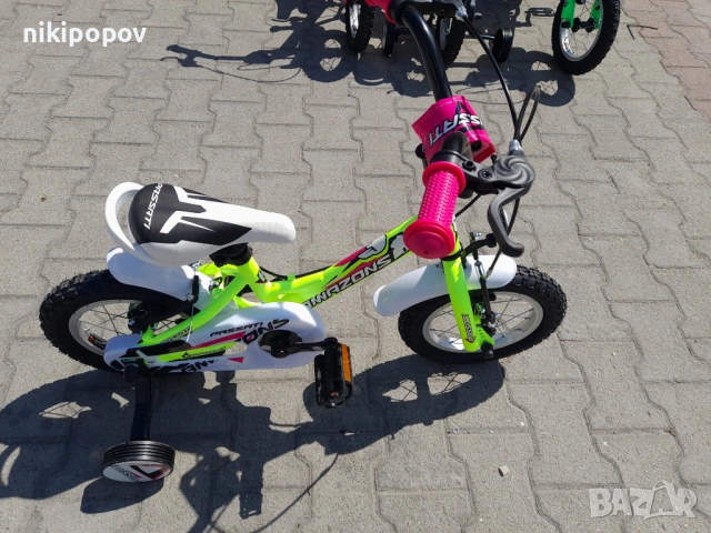 PASSATI Велосипед 12" AMAZONS жълт, снимка 3 - Велосипеди - 53758821