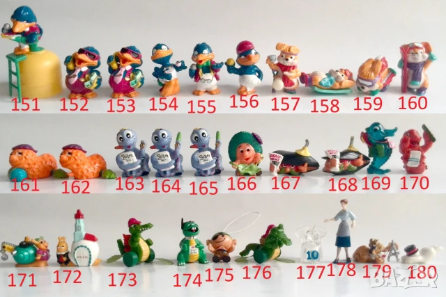 Стари играчки Киндер сюрприз Kinder Surprise по договаряне, снимка 7 - Колекции - 51263037